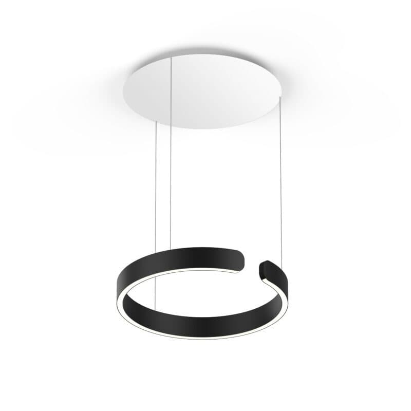 Occhio Pendelleuchte Mito sospeso 40 cm Black Phantom