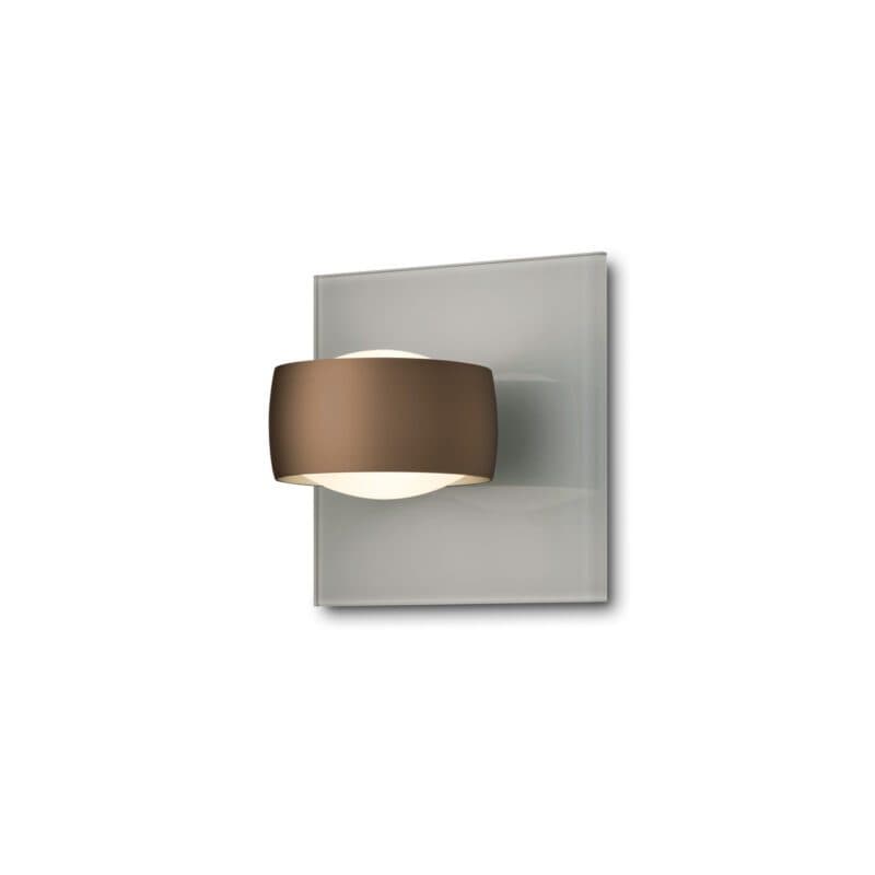Oligo Wandleuchte Grace Unlimited in Grau/Brazilian Brown
