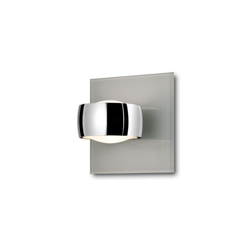 Oligo Wandleuchte Grace Unlimited in Grau/Chrom