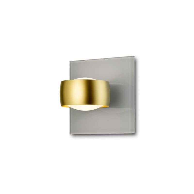 Oligo Wandleuchte Grace Unlimited in Grau/Gold matt