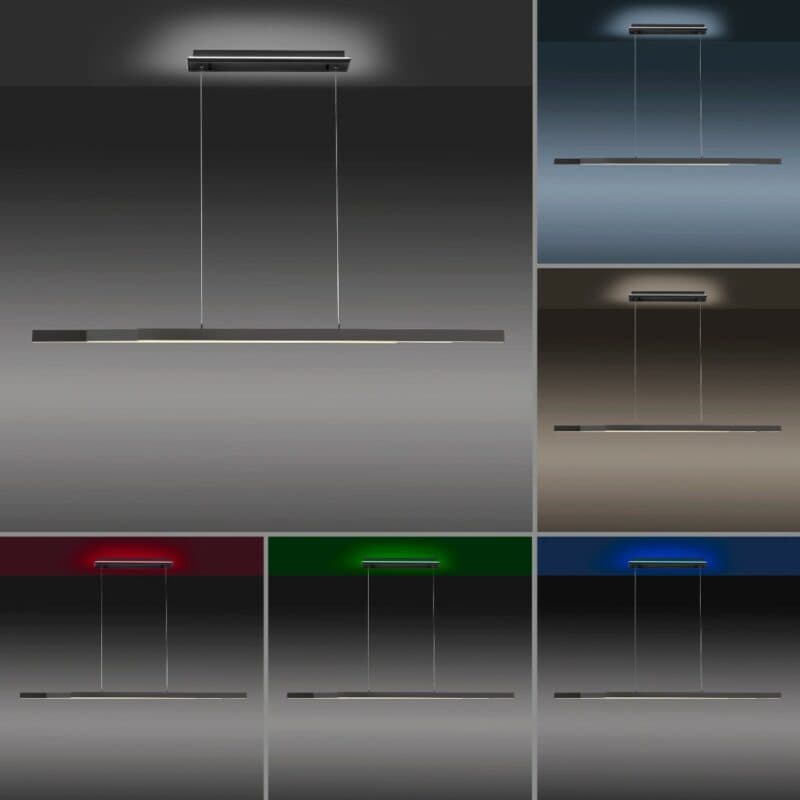 Paul Neuhaus Pendelleuchte Q-Arian Beispiel RGB