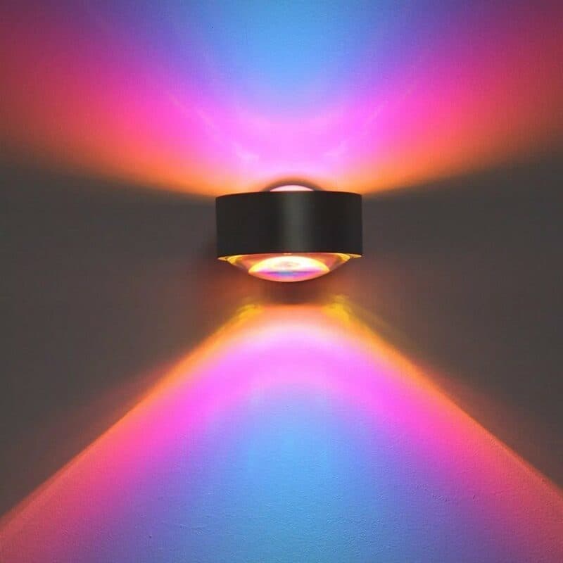 Top Light Farbfilter in Blau Ambientebeispiel