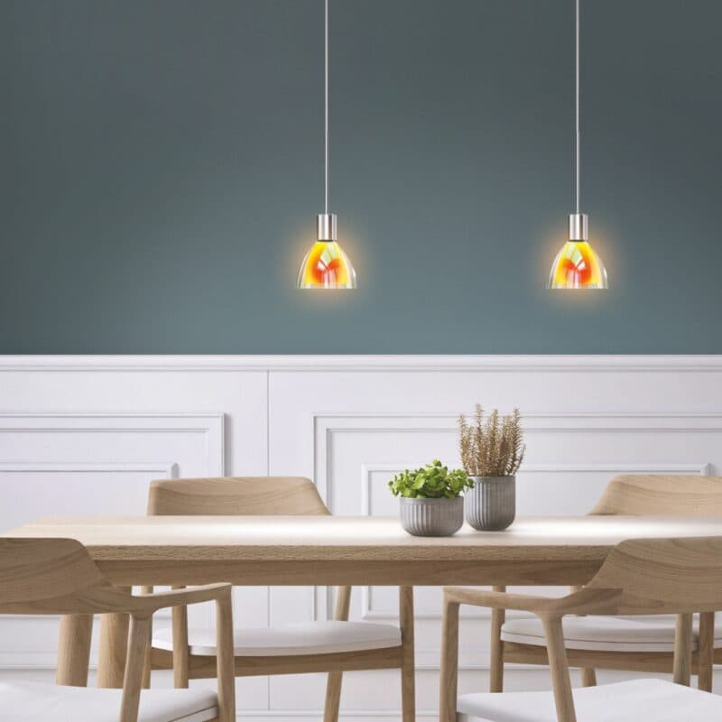 Bruck ALL-IN Schiene mit Silva Neo 110 Pendelelemente im Wohnbeispiel