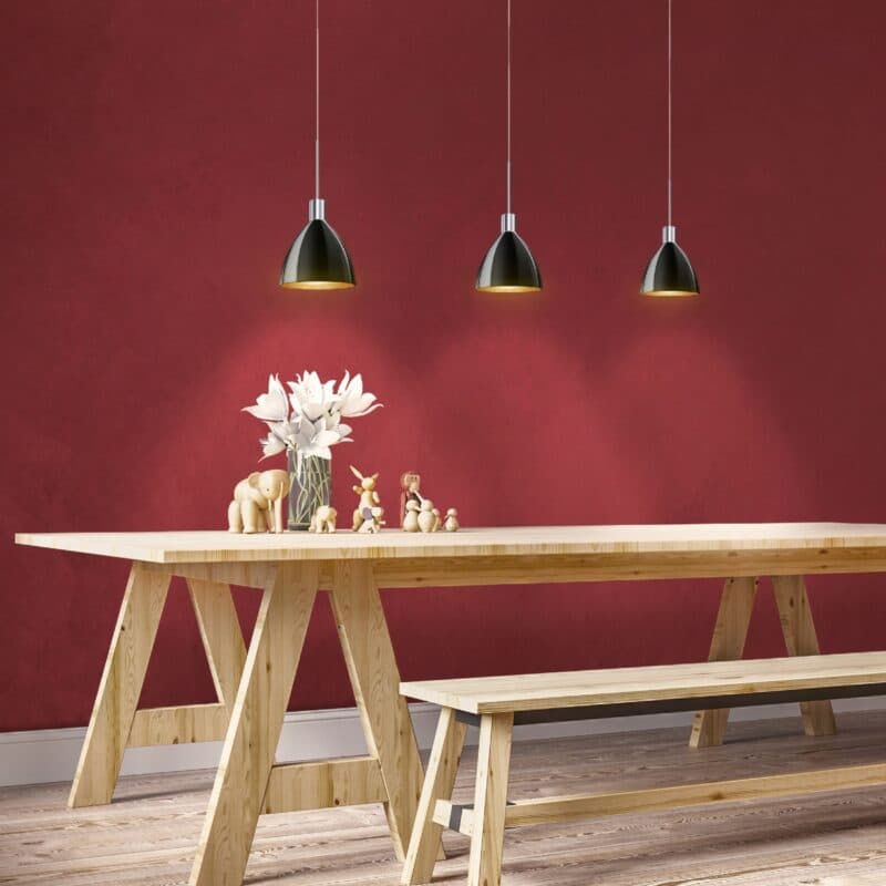 Bruck ALL-IN Schiene mit Silva Neo 160 Pendelelemente im Wohnbeispiel