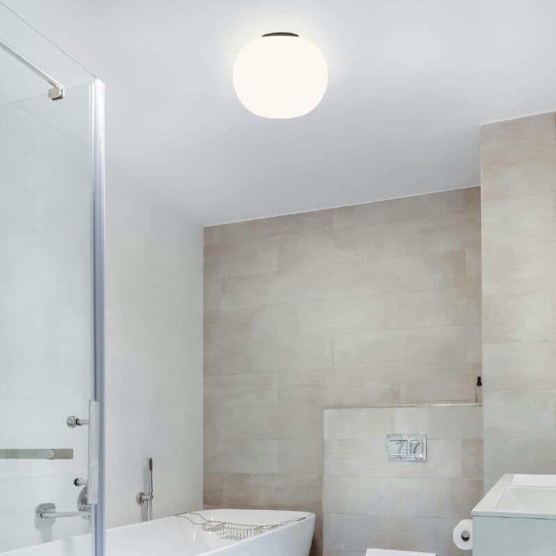Casablanca Wand- und Deckenleuchte Acai mit 21 cm Wohnbeispiel