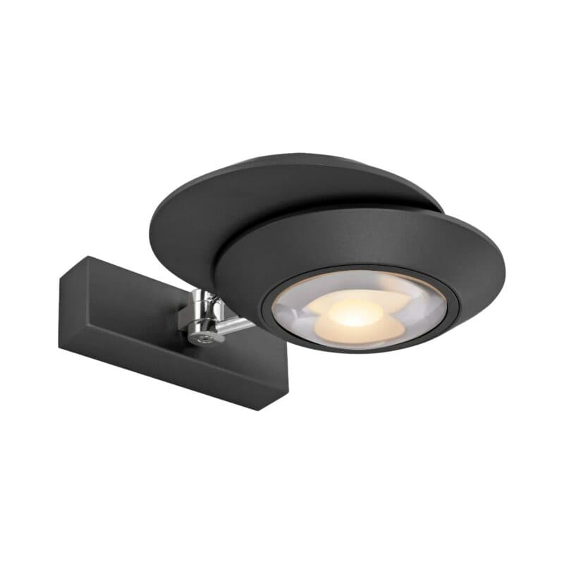 Paul Neuhaus Wandleuchte Pure-Oculis in Schwarz