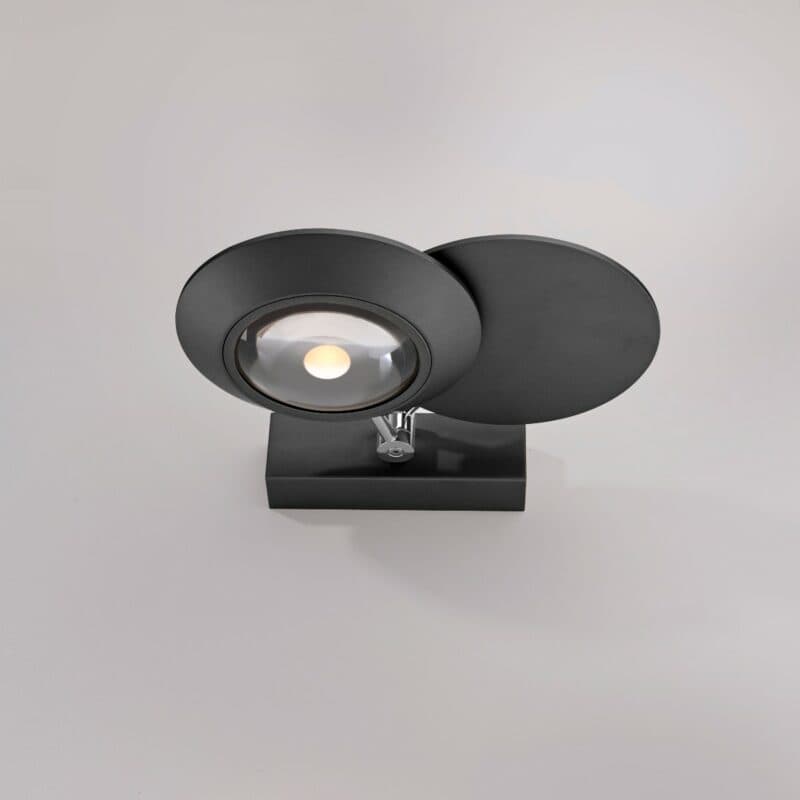 Paul Neuhaus Wandleuchte Pure-Oculis in Schwarz