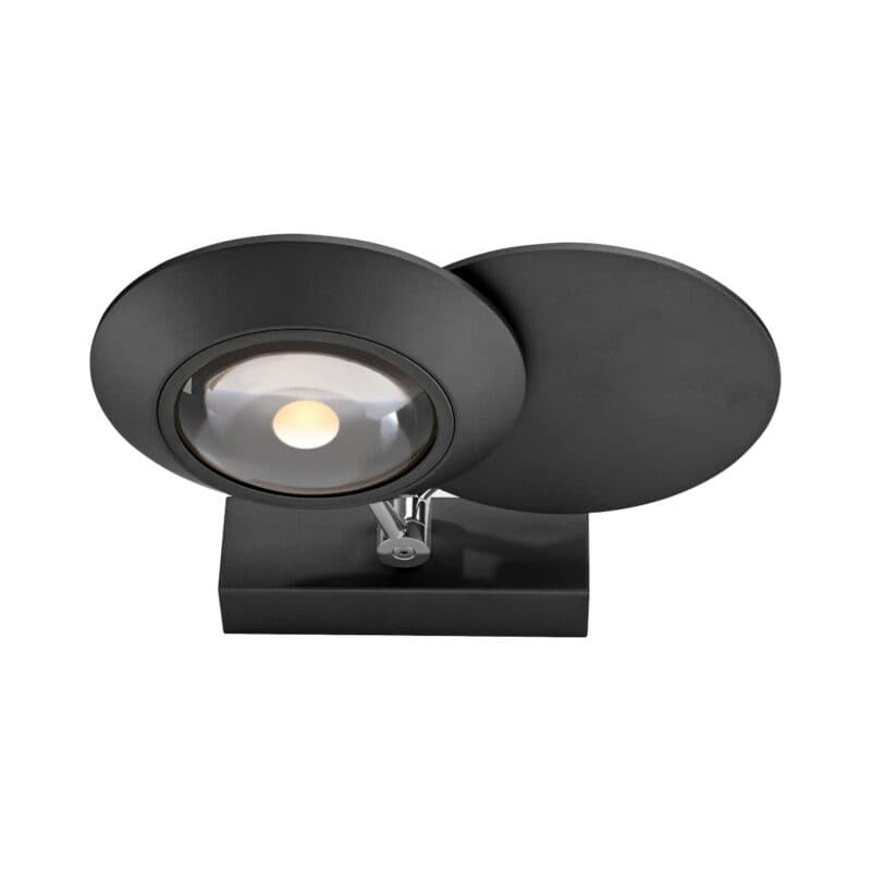 Paul Neuhaus Wandleuchte Pure-Oculis in Schwarz