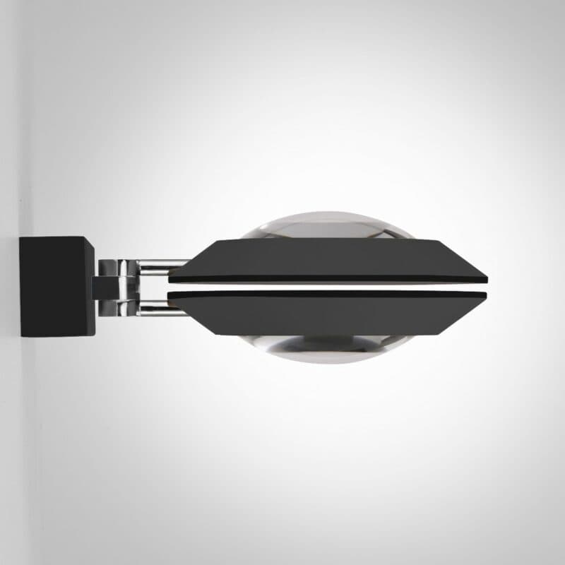 Paul Neuhaus Wandleuchte Pure-Oculis in Schwarz