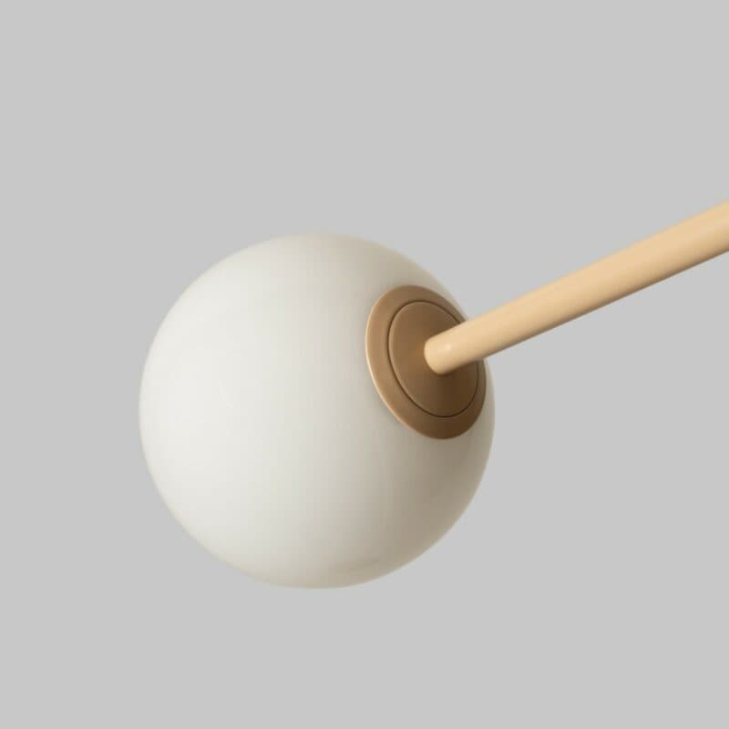 It's about Romi Pendelleuchte Copenhagen in Beige Detailansicht Schirm