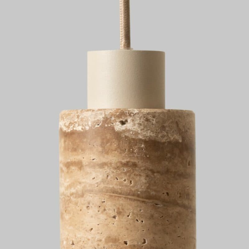 It's about Romi Pendelleuchte Tivoli in Sand Detailansicht Schirm