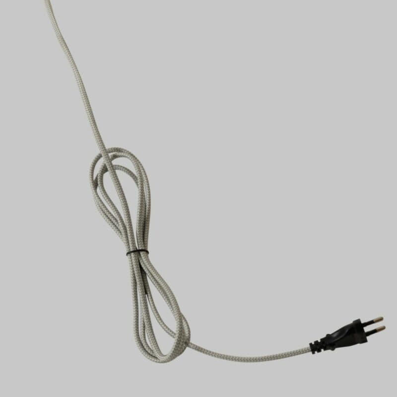 It's about Romi Wandleuchte Stavanger in Beige Detailansicht Kabel