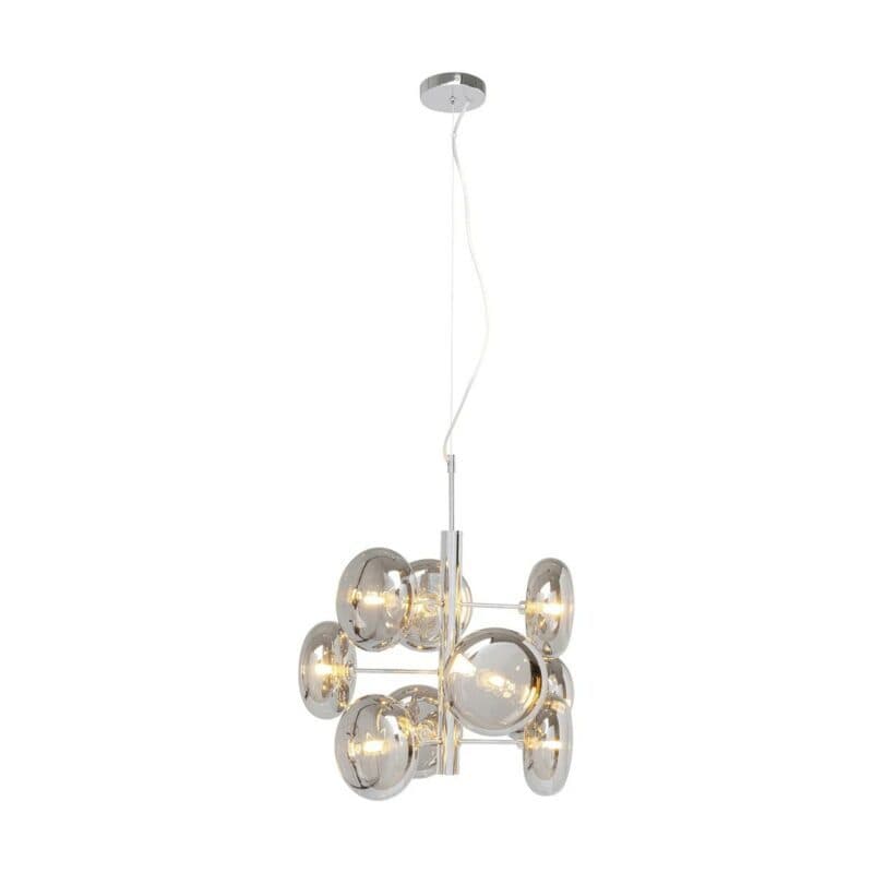 Kare Pendelleuchte Headlight in Chrome