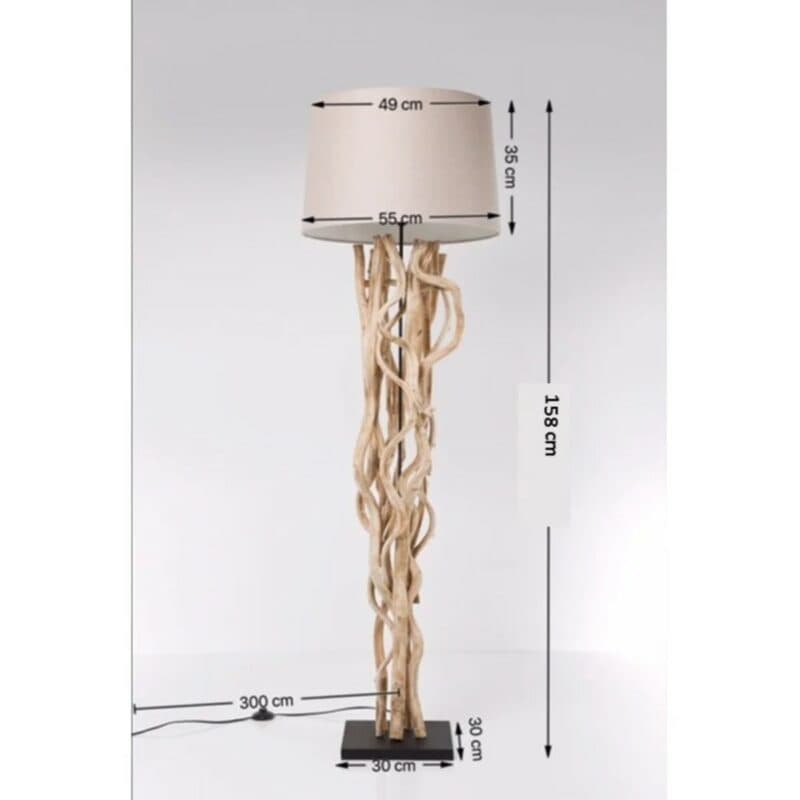 Kare Stehleuchte Scultra Maße