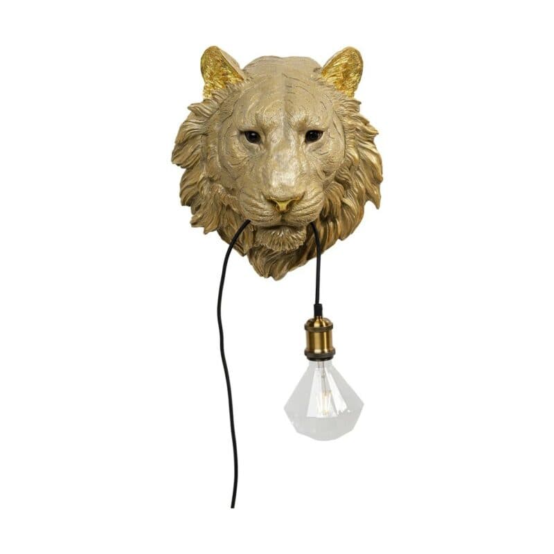 Kare Wandleuchte Animal Tiger Head