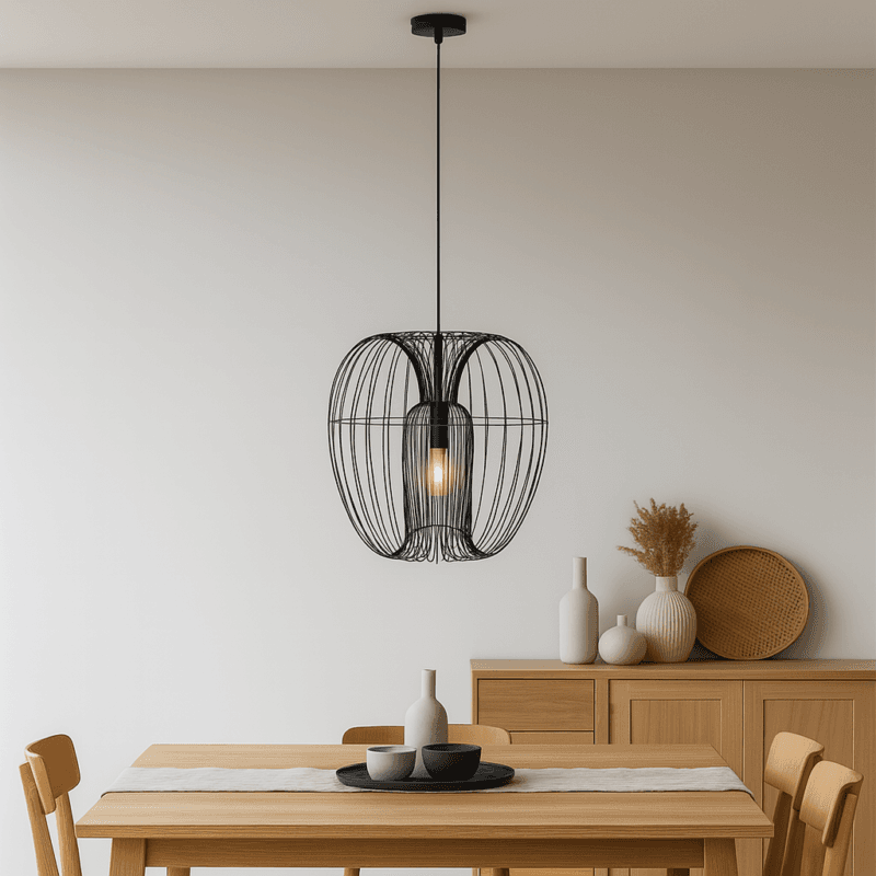 Liadomo Pendelleuchte Giarre Wohnbeispiel