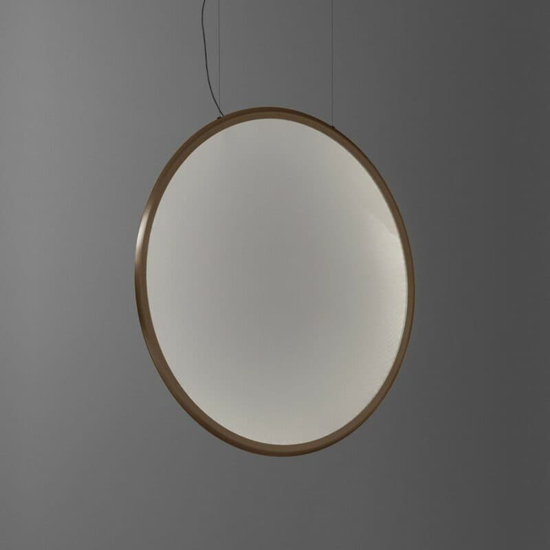Artemide Pendelleuchte Discovery Vertical LED 100 cm in Bronze