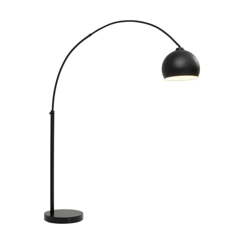 Kare Stehleuchte Lounge Small Deal Eco in Schwarz matt